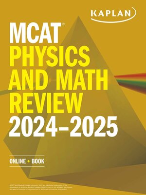 cover image of MCAT Physics and Math Review 2024-2025